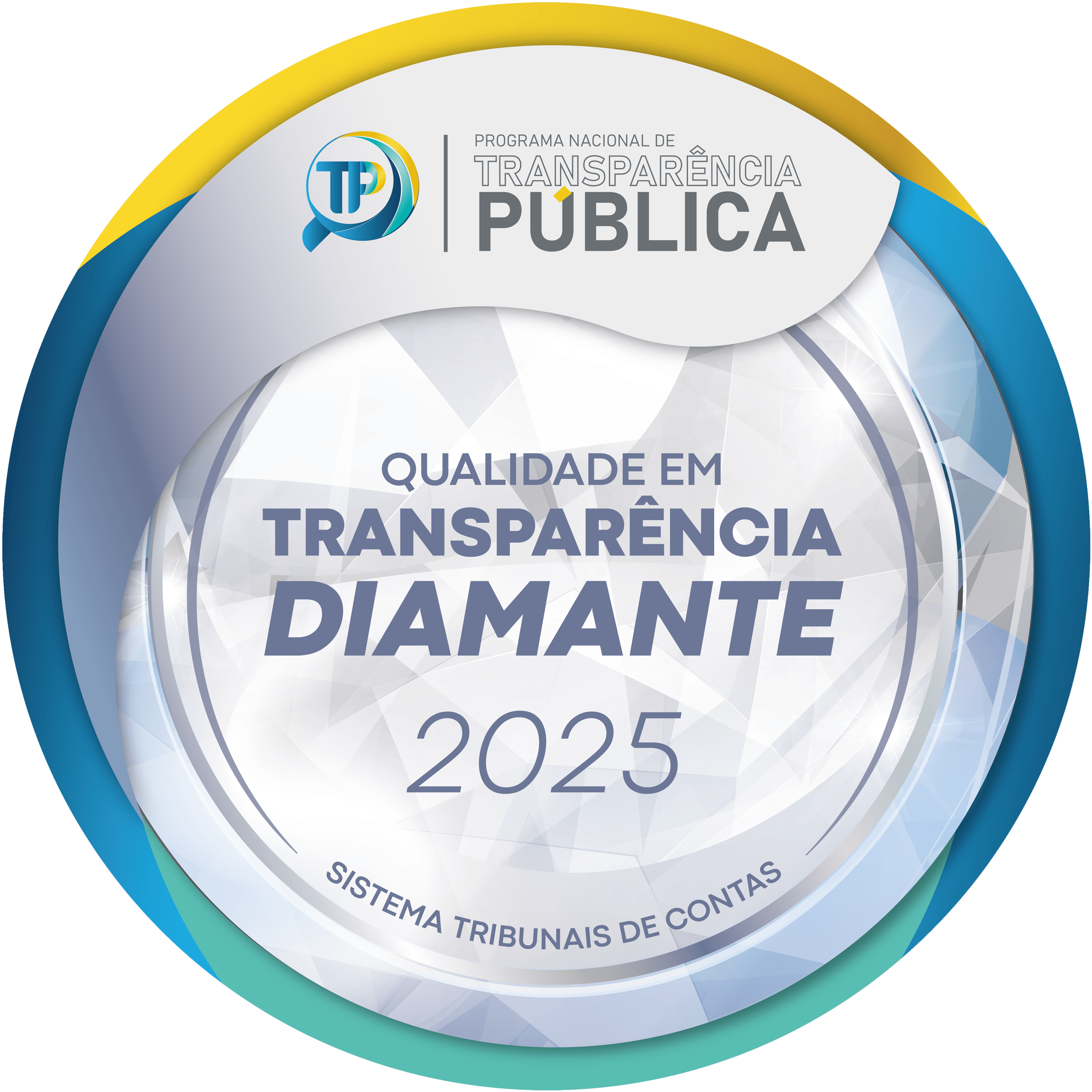 Selo Prêmio Diamante de Transparência 2025